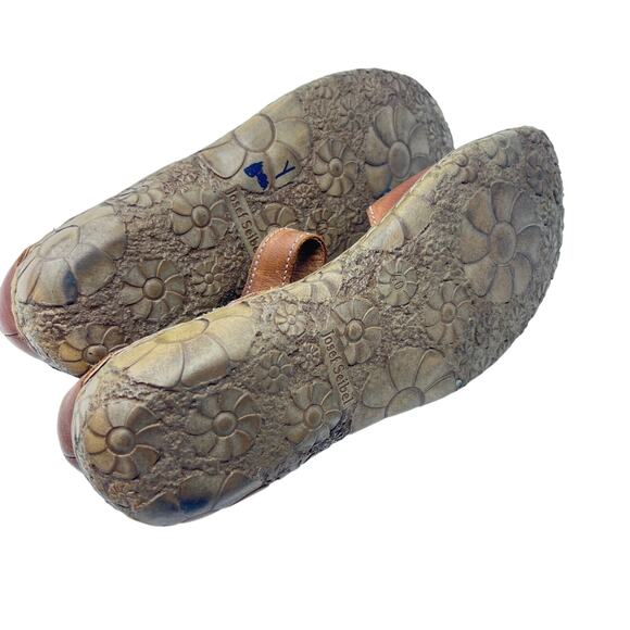 Josef Seibel Rosalie Leather Closed Toe Sandals Cognac Womens Size EU 40 US 9 - Picture 9 of 9